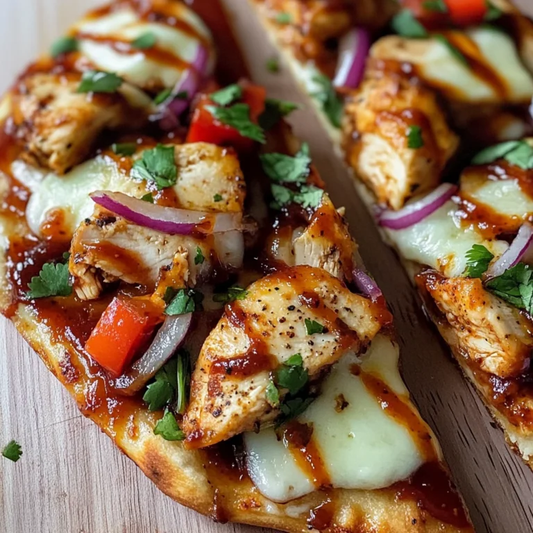 BBQ Chicken Flatbread