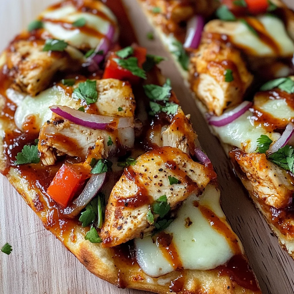 BBQ Chicken Flatbread