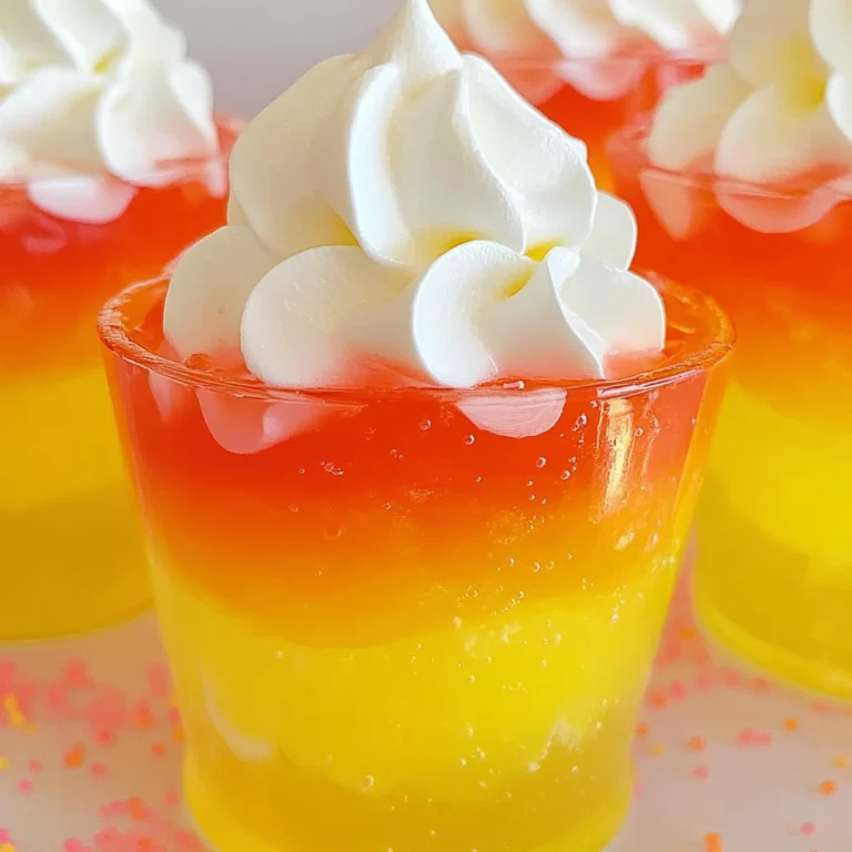 Candy Corn Jello