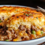 Cheddar Bay Ground Beef Cobbler