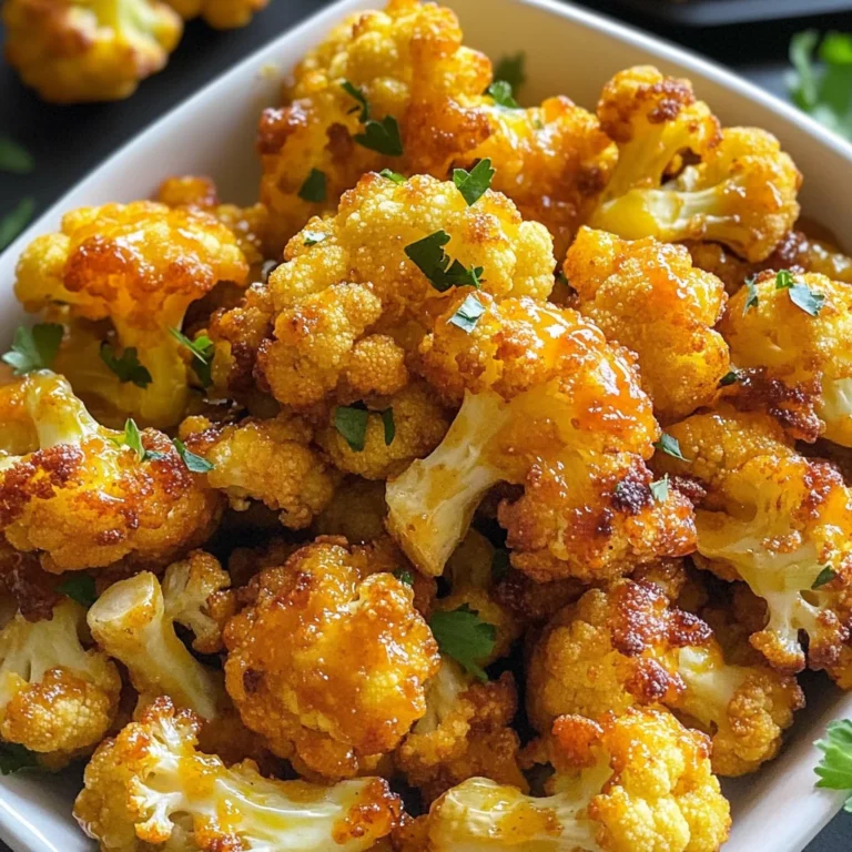 Crispy Baked Orange Cauliflower Recipe