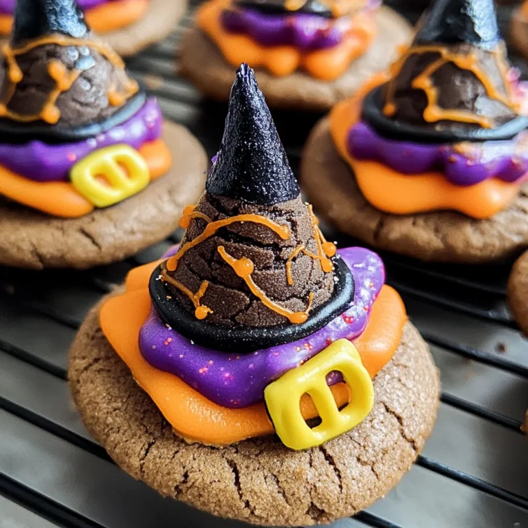 Halloween Witch Hat Cookies