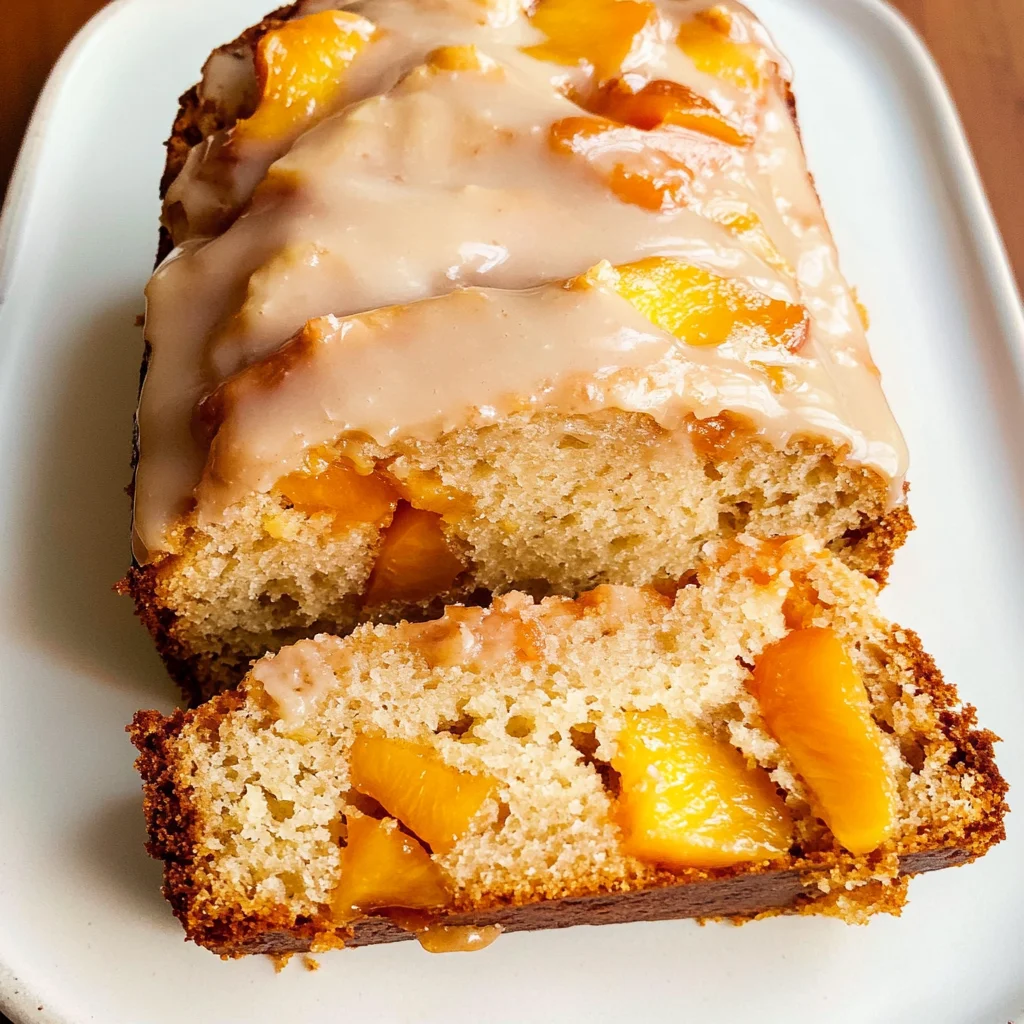 Heavenly Peach Bread