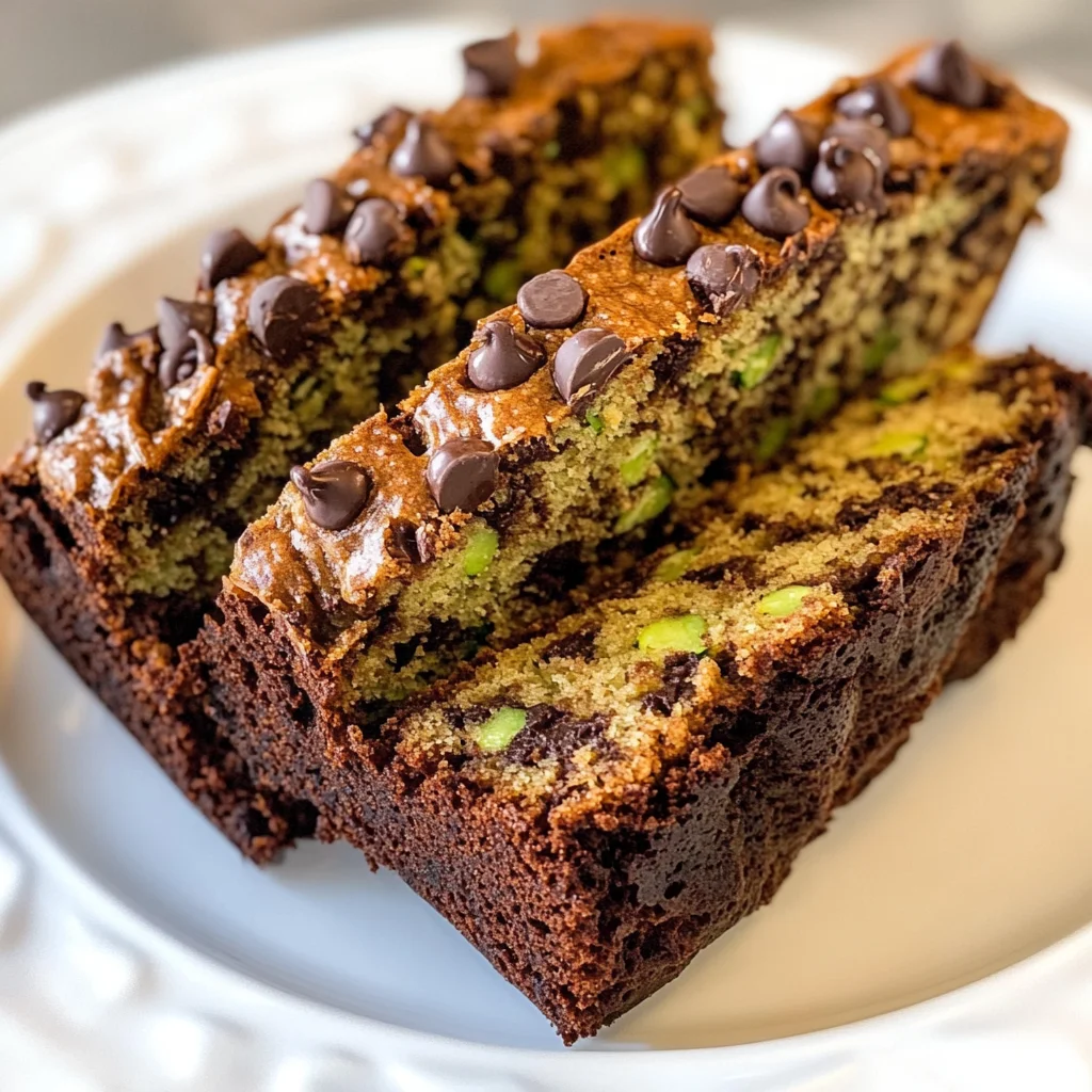 Peanut Butter Chocolate Chip Zucchini Bread