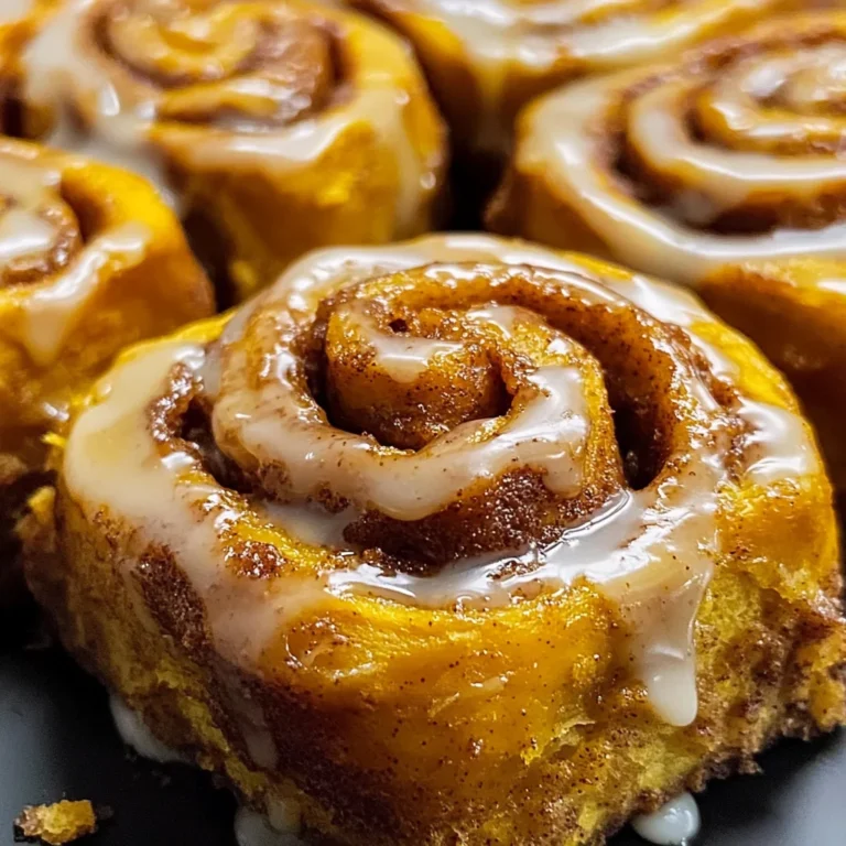 Pumpkin Cinnamon Rolls