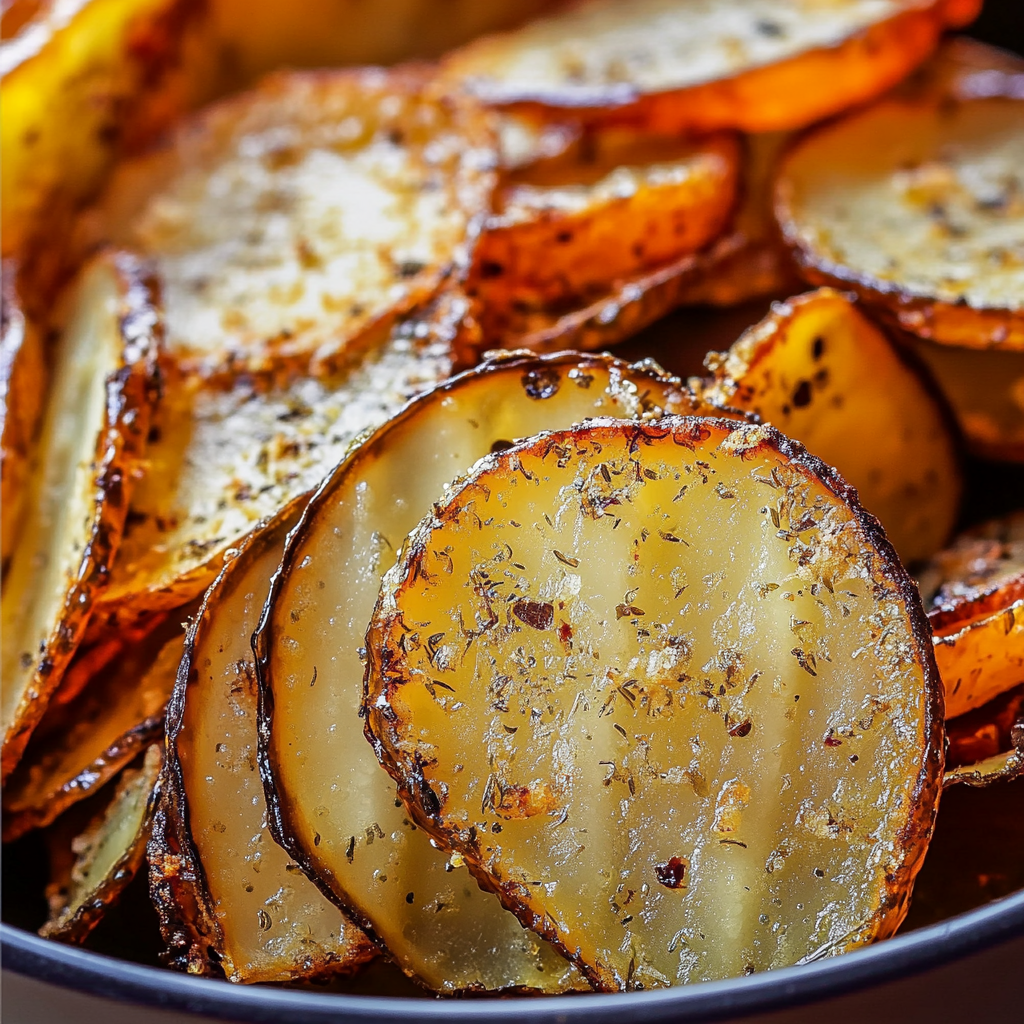 Air Fryer Spicy Dill Pickle Chips Recipe