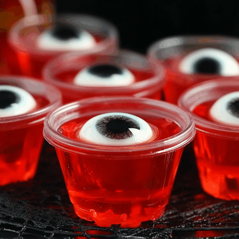 Halloween Eyeball Jello Shots