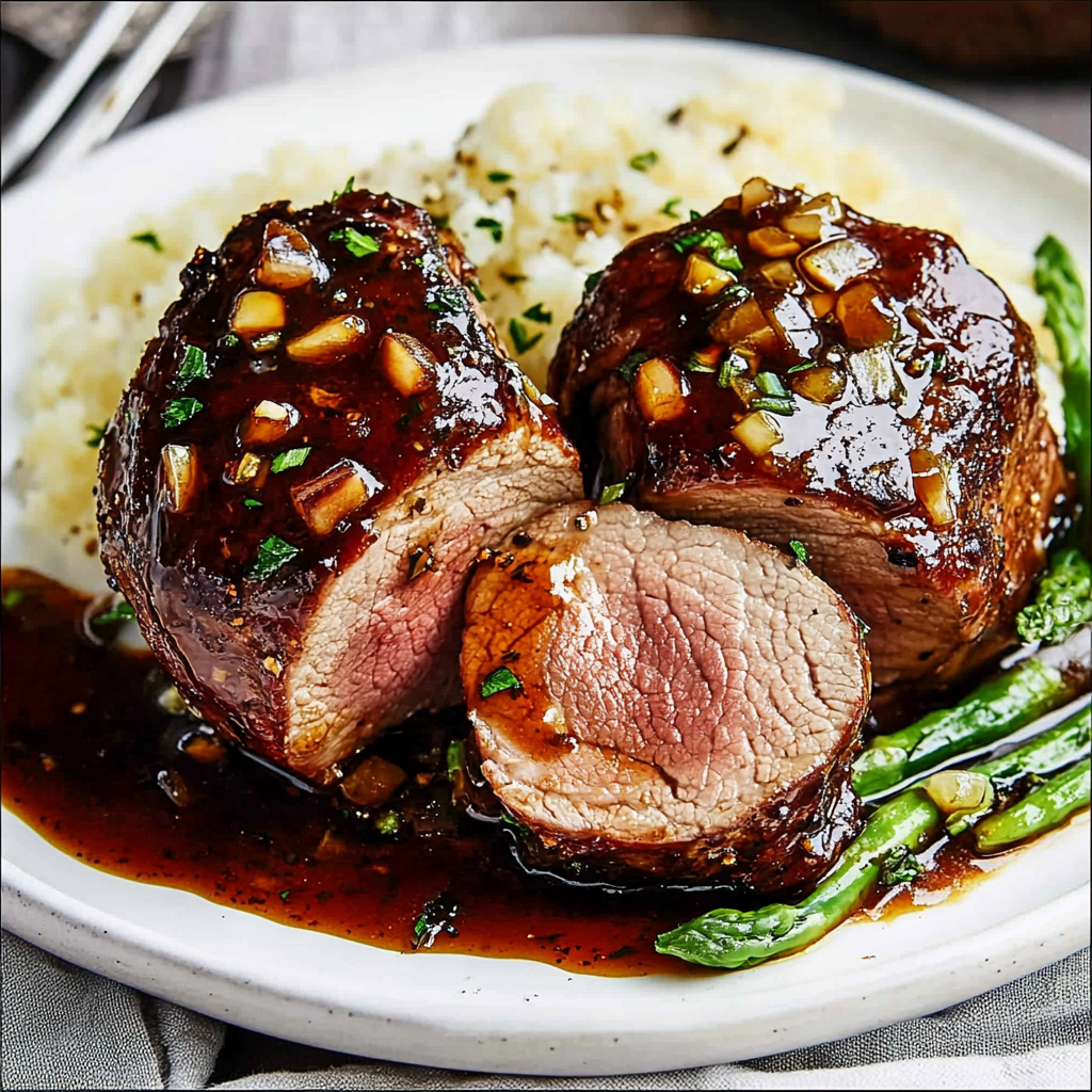 Honey Garlic beef Tenderloin