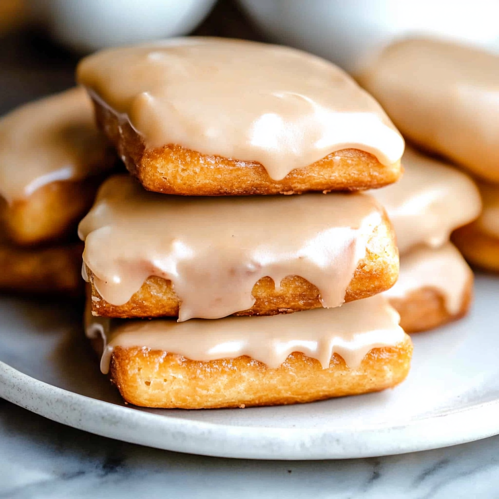 Soft Baked Maple Donut Bars