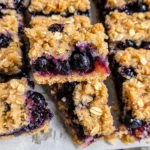 Blueberry Oatmeal Bars