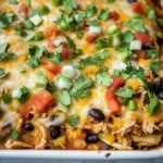 Chicken Burrito Casserole