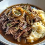 Comforting French Onion Pot Roast