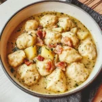 Creamy Knoephla Soup (Potato and Dumplings)