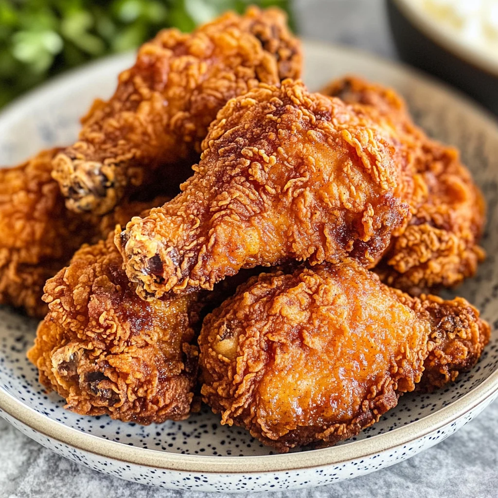 Crispy Spicy Buttermilk Fried Chicken