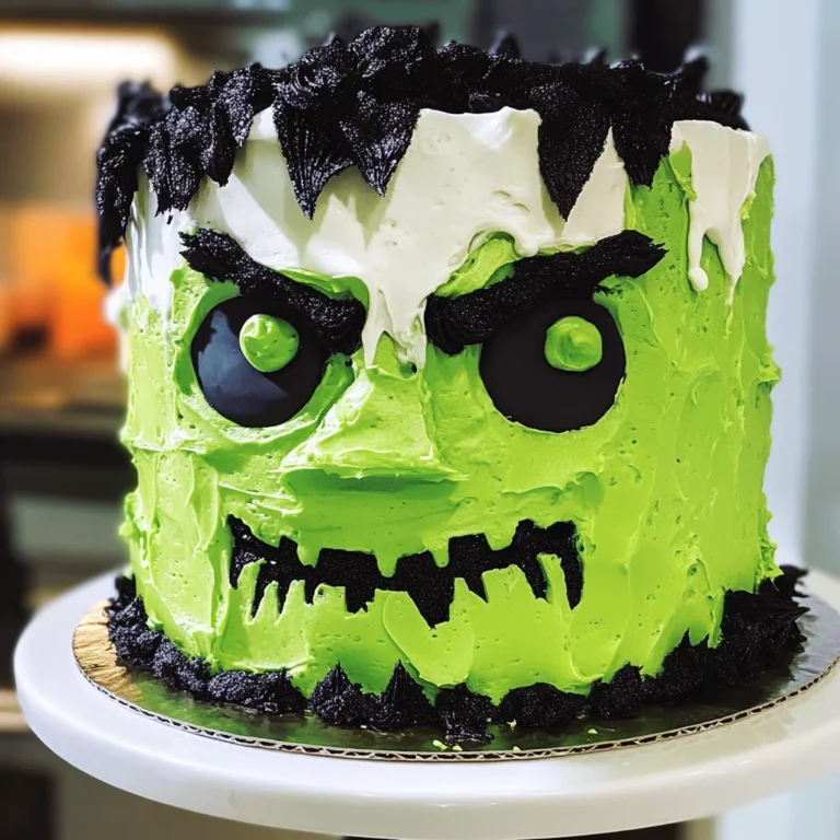 Frankenstein Cake