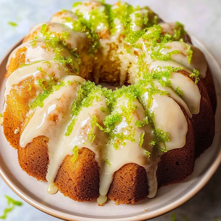 Key Lime Pound Cake
