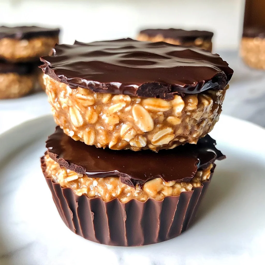 Peanut Butter Protein Oatmeal Cups