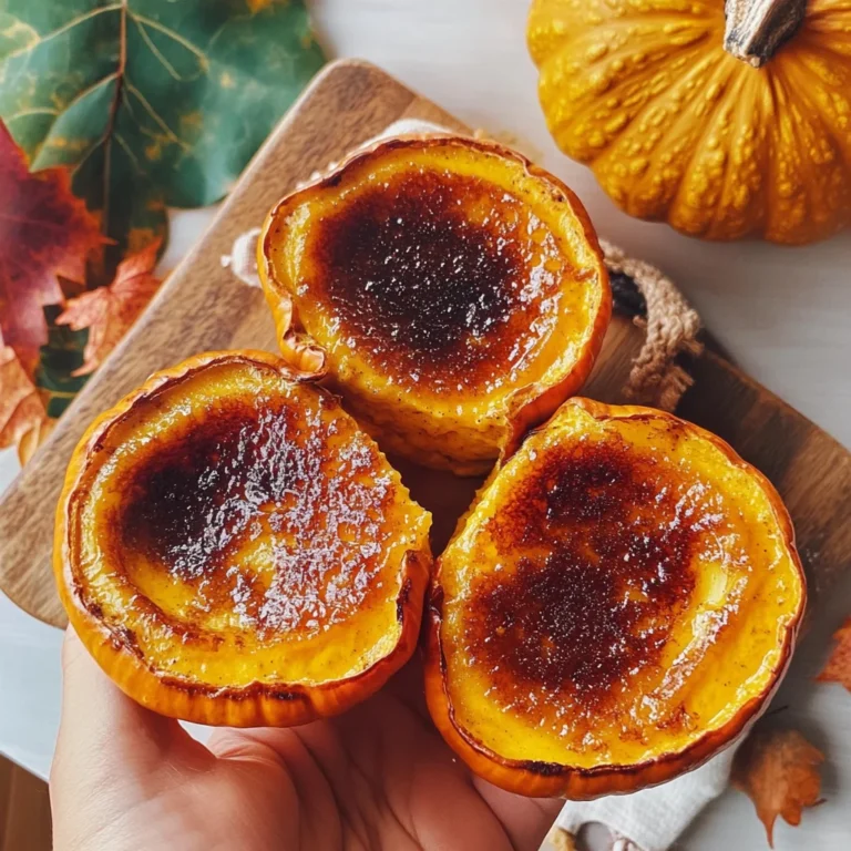 Pumpkin Spice Crème Brûlée