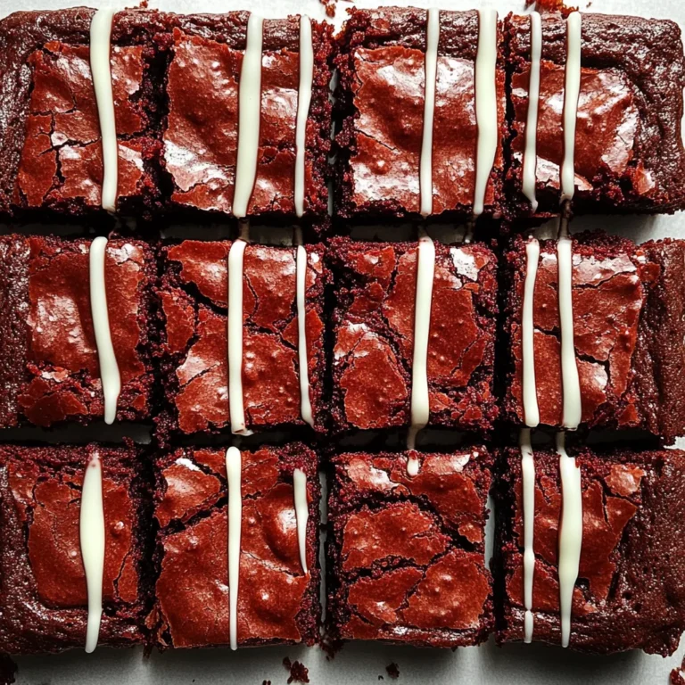 Red Velvet Brownies