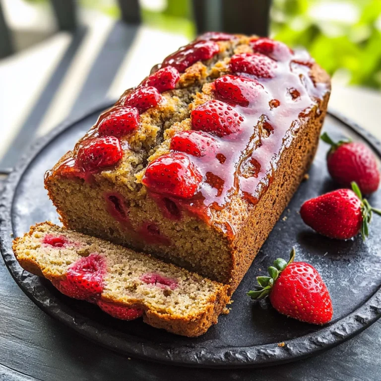 Strawberry Banana Bread Recipe