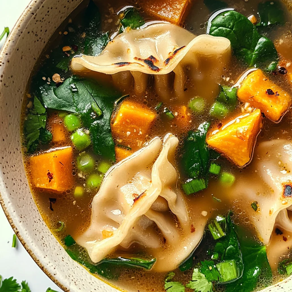 Thai Potsticker Soup