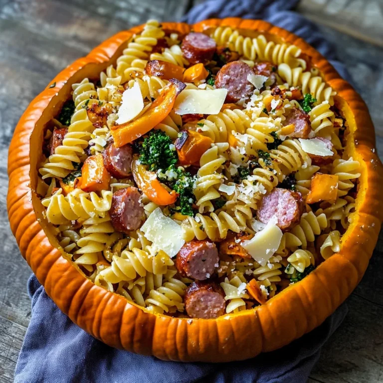 UpChuckin' Pumpkin Loaded Pasta Salad