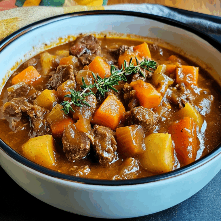 Autumn Harvest Beef Stew: An Incredible Essential Recipe for Fall