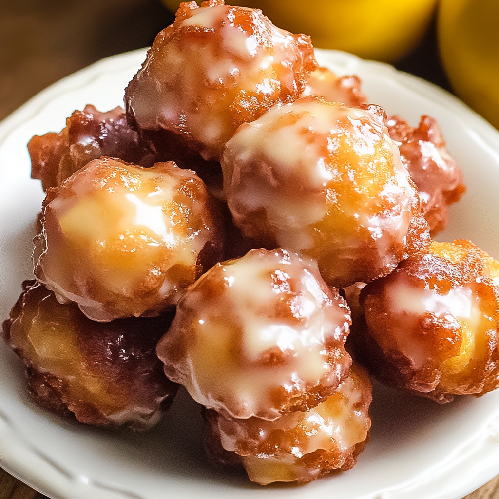 Apple Fritter Bites