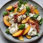 10-Minute Peach & Burrata Salad
