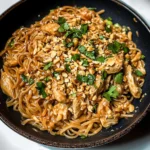 12 Minute Thai Chicken Peanut Noodles