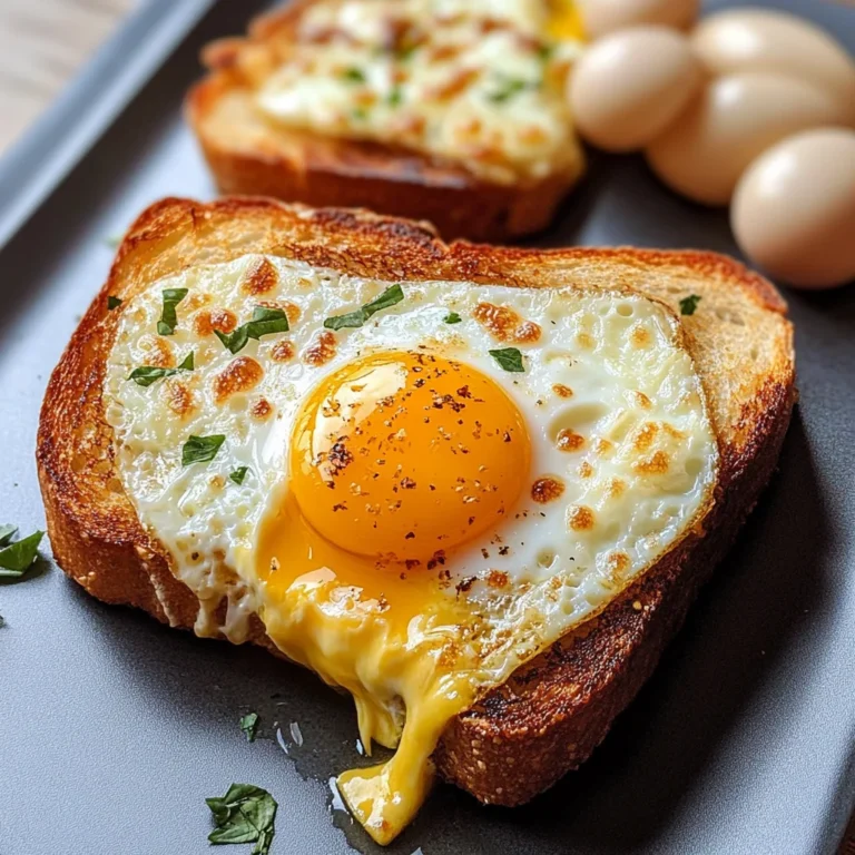 Air Fryer Egg and Cheese Toast