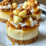 Apple Crisp Mini Cheesecakes