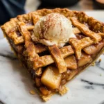 Apple Pie à la Mode (Apple Pie with Ice Cream Recipe)