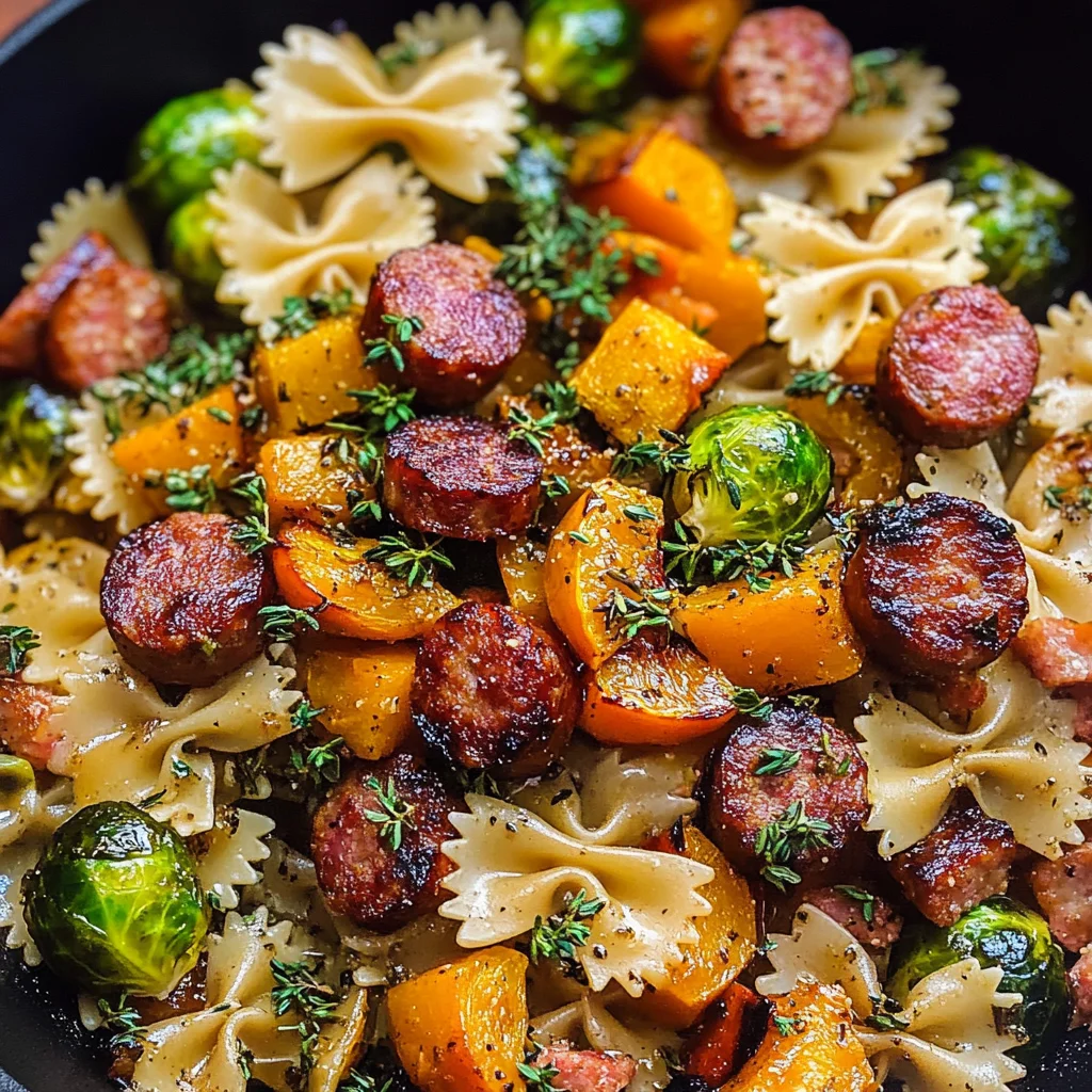 Autumn Sausage Pasta Squash: Amazing 25-Min Fall Favorite