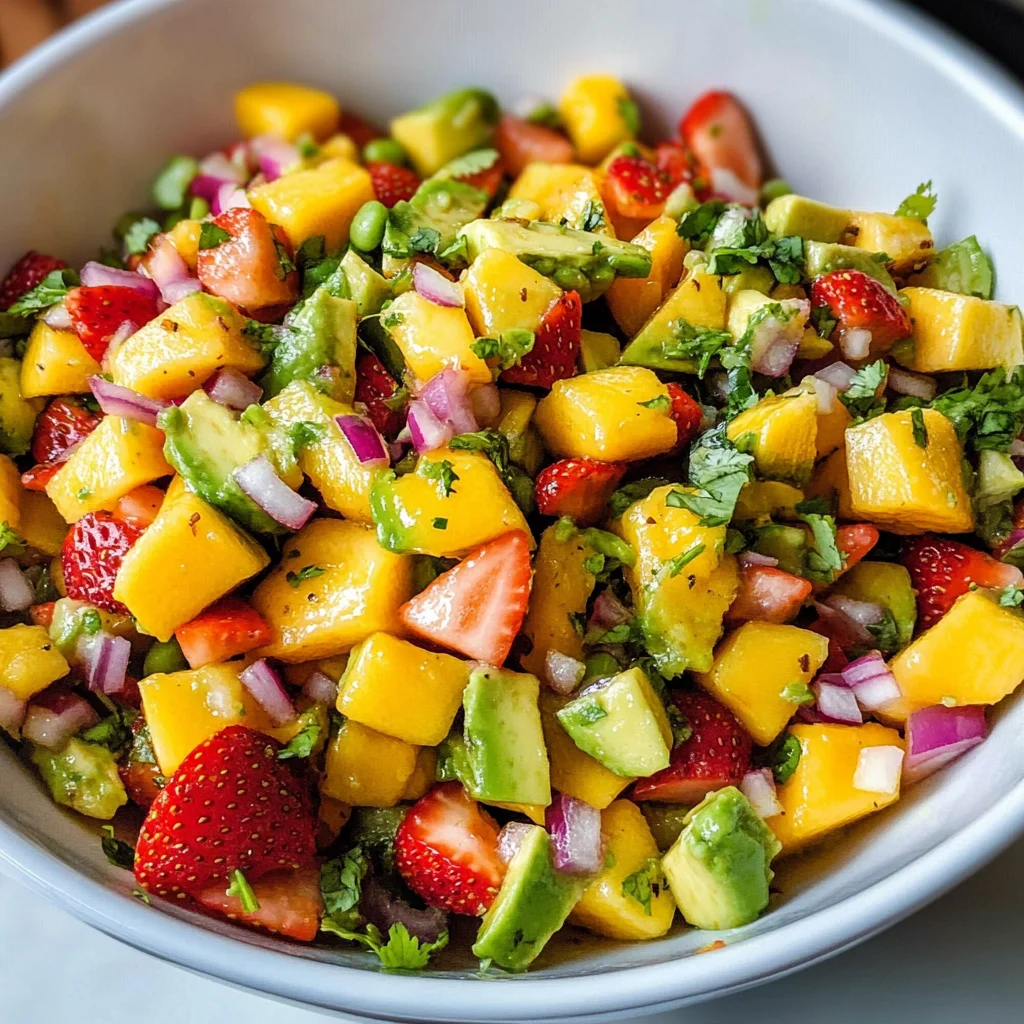 Avocado Mango Salad Recipe
