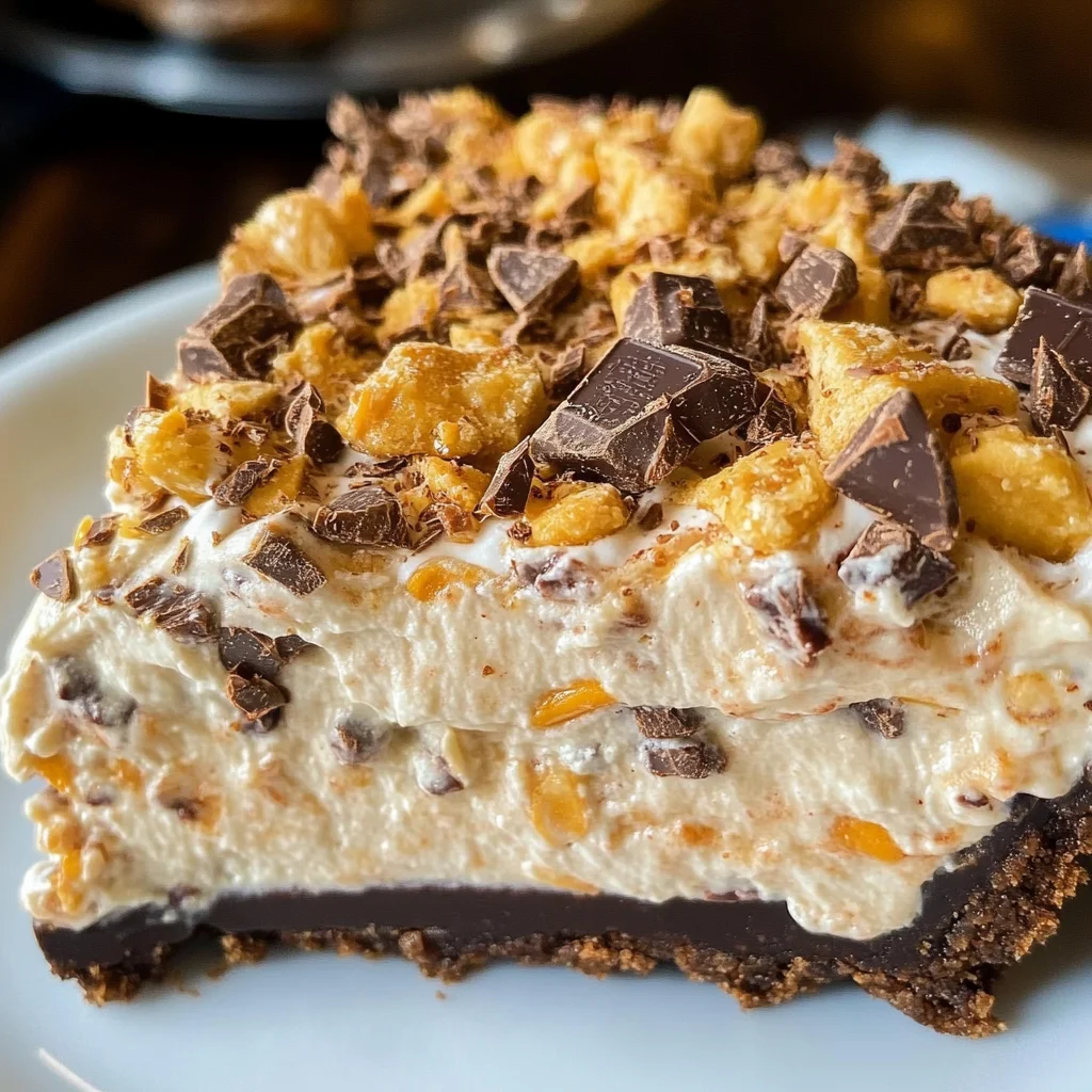 Butterfinger Pie
