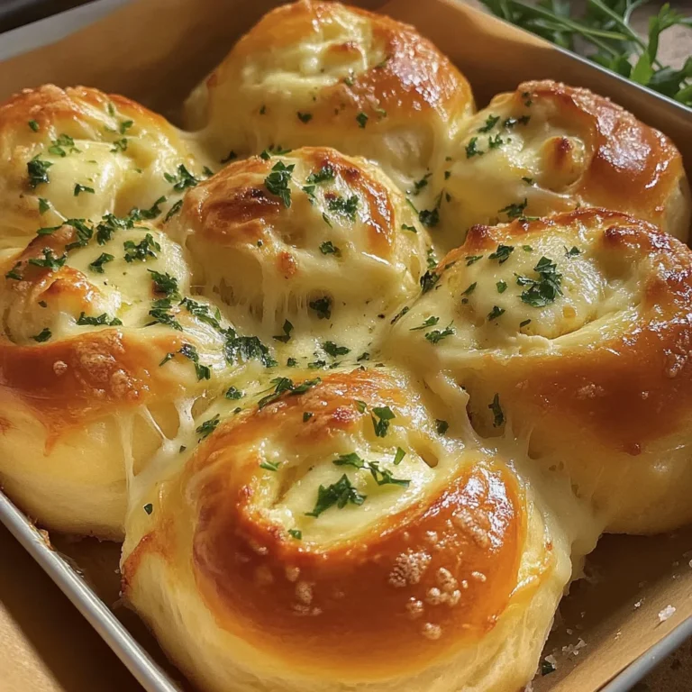 Buttery cheese Garlic Rolls, everyone will love them!