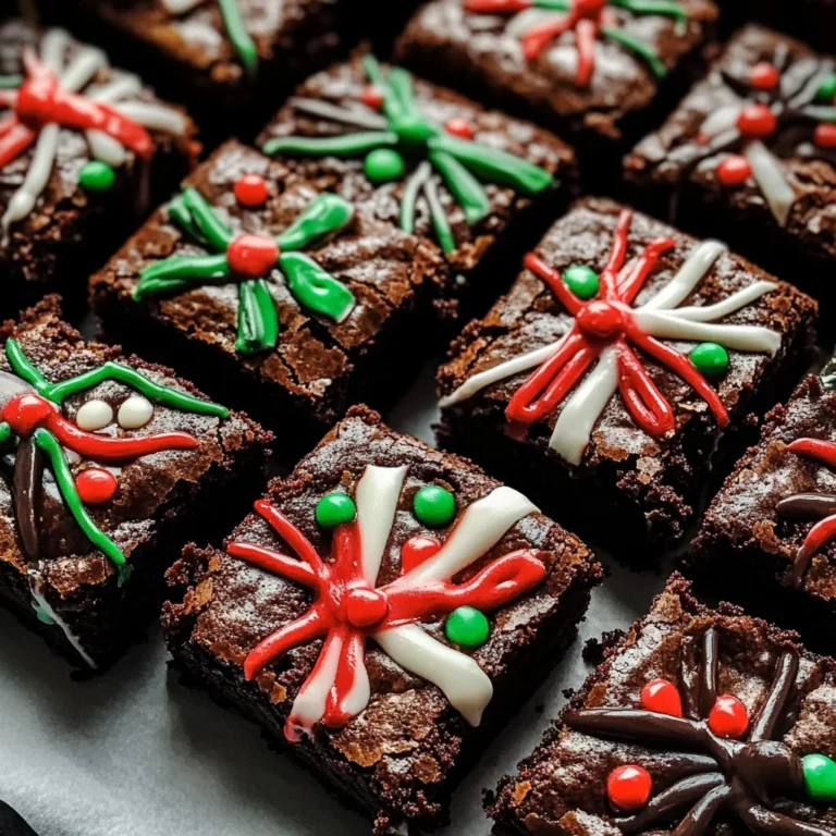 Christmas Present Brownies