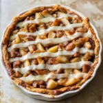 Cinnamon Roll Apple Pie