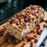 Cranberry Pecan Cheese Log
