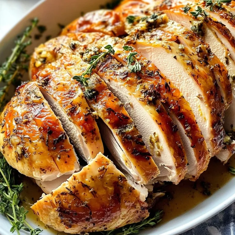 Garlic Herb Butter Roast Turkey: The Incredible Ultimate Recipe for a Delicious Feast
