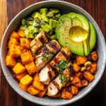 Grilled Chicken & Sweet Potato Bowl