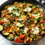 Ground Turkey Zucchini Skillet: A Healthy and Delicious One-Pan Meal