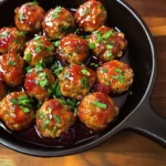 Harvest Turkey Meatballs with Cranberry Glaze: A Must-Try Delight!