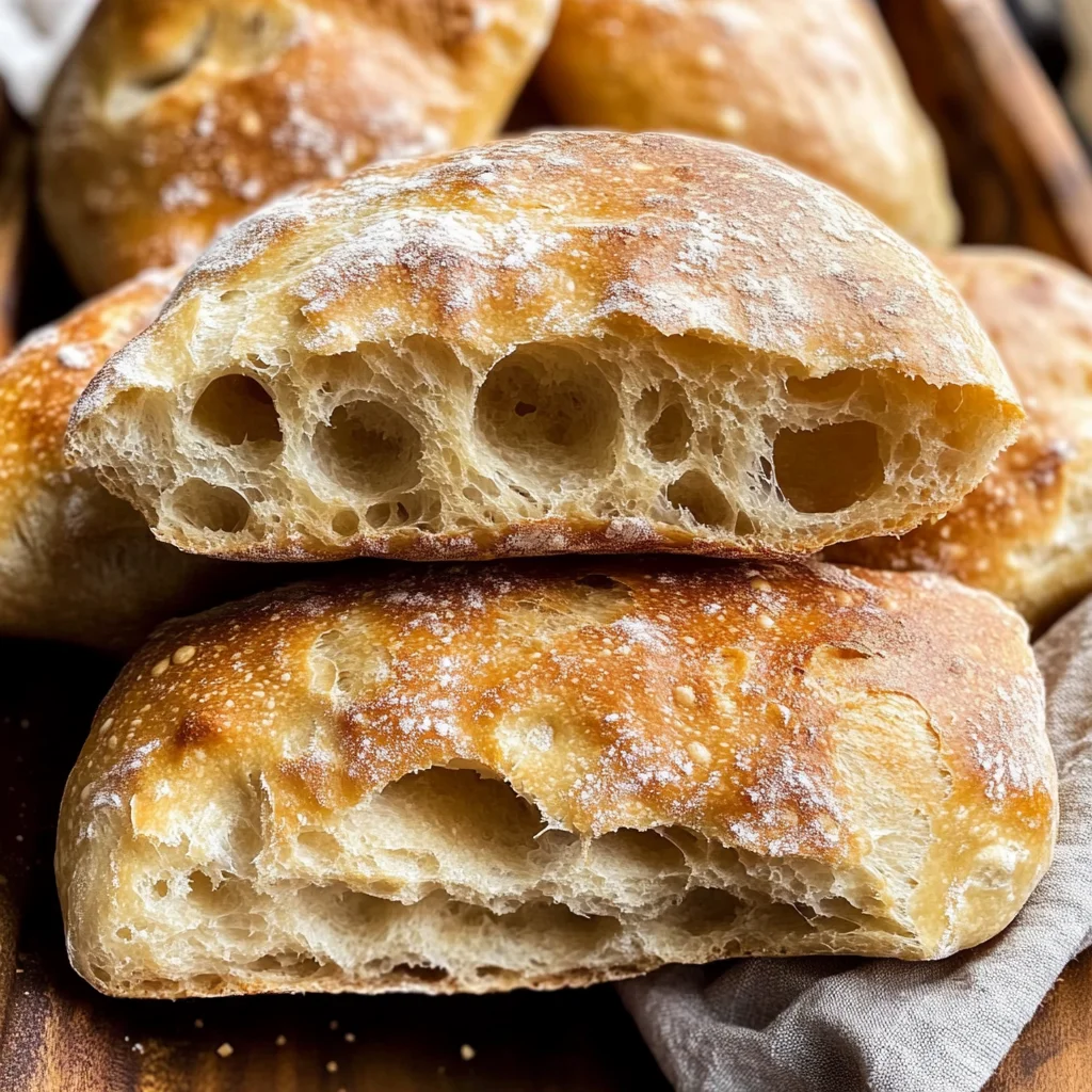 Homemade Ciabatta Bread Recipe