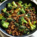 Honey Garlic Ground Beef and Broccoli – A Quick and Flavorful Stir-Fry