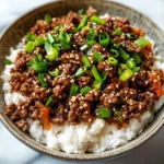 Korean Ground Beef Bowl (25-Minutes)