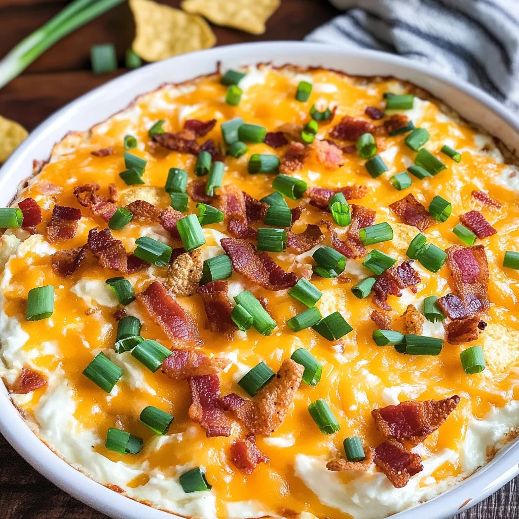 Loaded Baked Potato Chip Dip Recipe