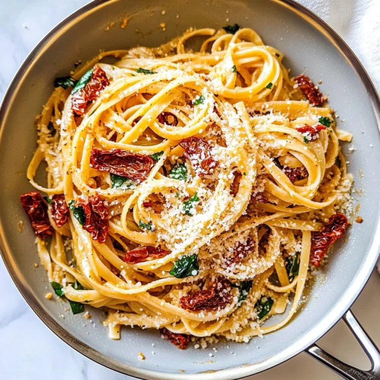 One-Pan Sun-Dried Tomato Pasta: A Beginner’s Dream Dish