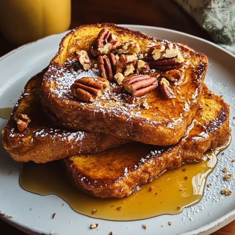 Pumpkin French Toast Breakfast: A Delicious Fall-Inspired Recipe to Start Your Day